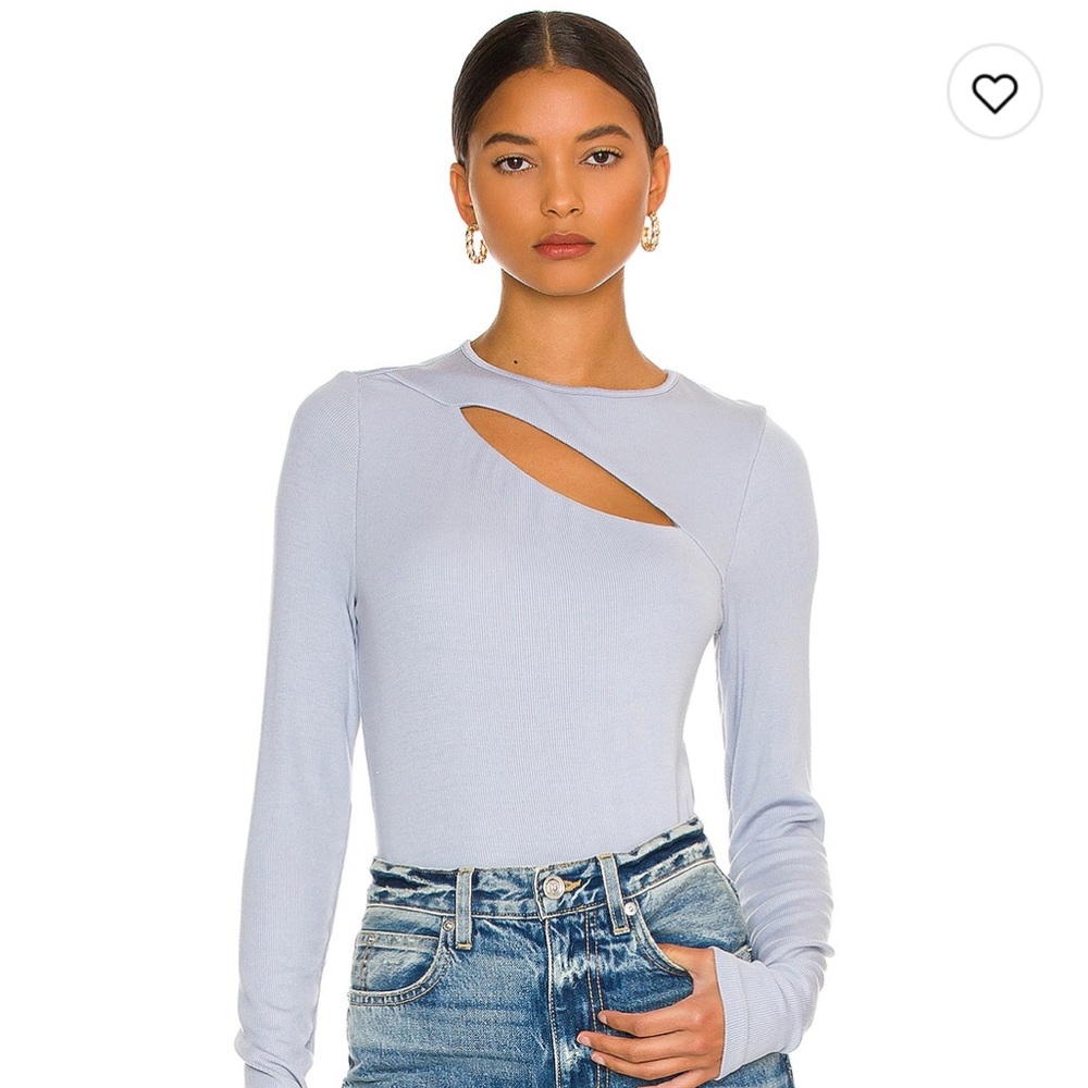 LA Made Verge Peekaboo Top, size S, NWT
